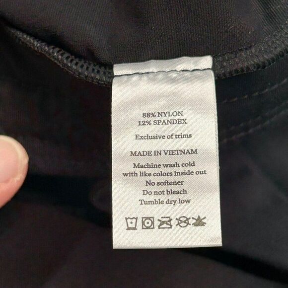 Public Rec Black Athletic Stretch Pants 34/30 Straight Active Wear drawstring - Picture 4 of 13